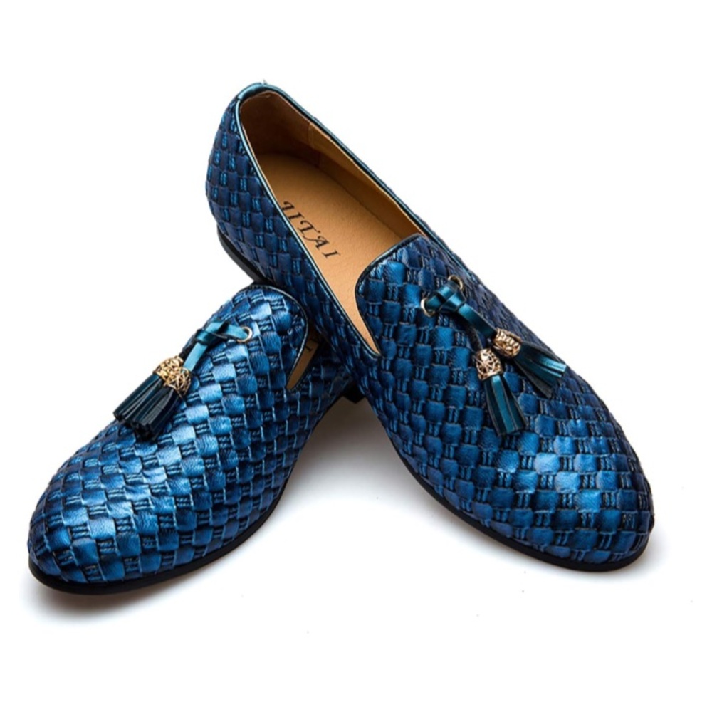 NWOB Jitai Woven Loafers with Tassels